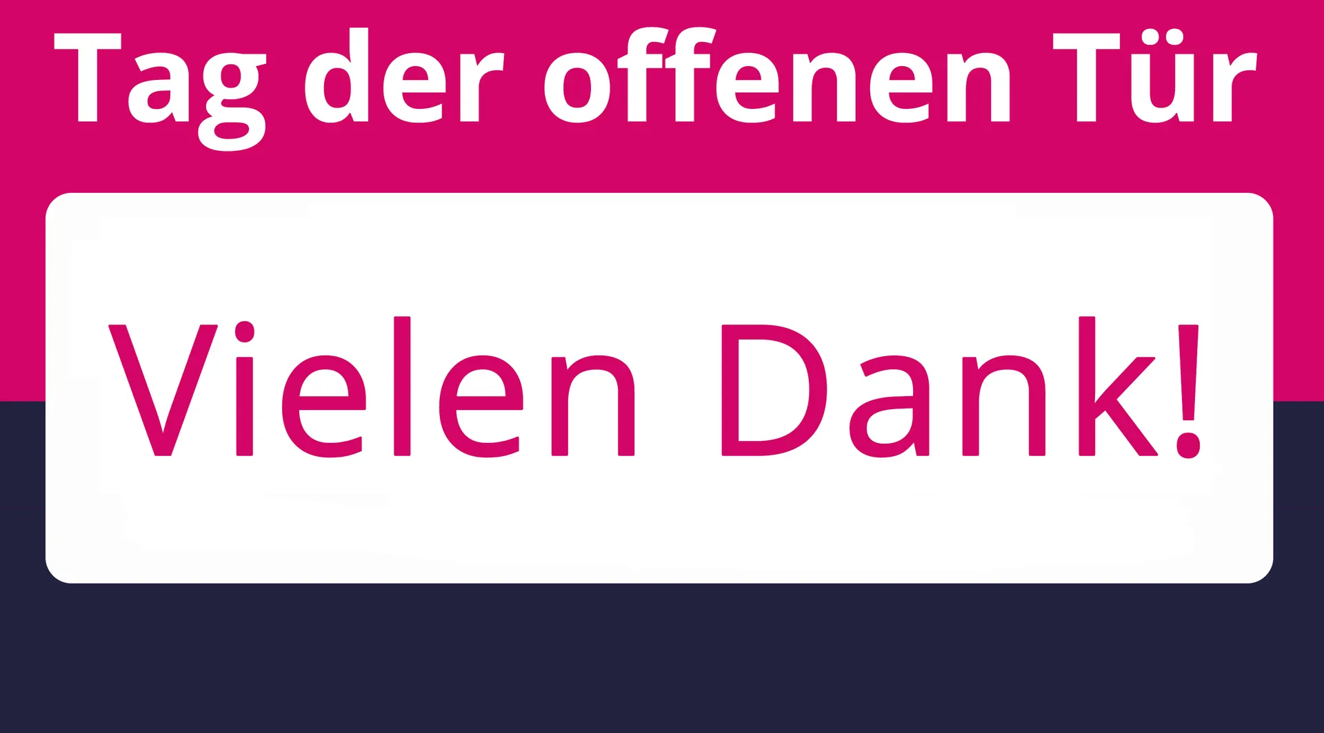 Tag der offenen Tür /// Dankeschön! – RuossTech AG